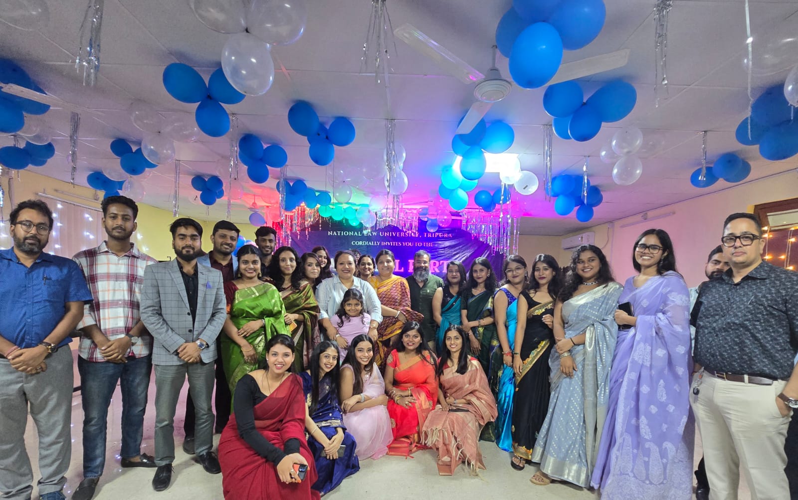 NLU Tripura bid farewell to the LLM Batch of 2024–2025 on 17th May 2025