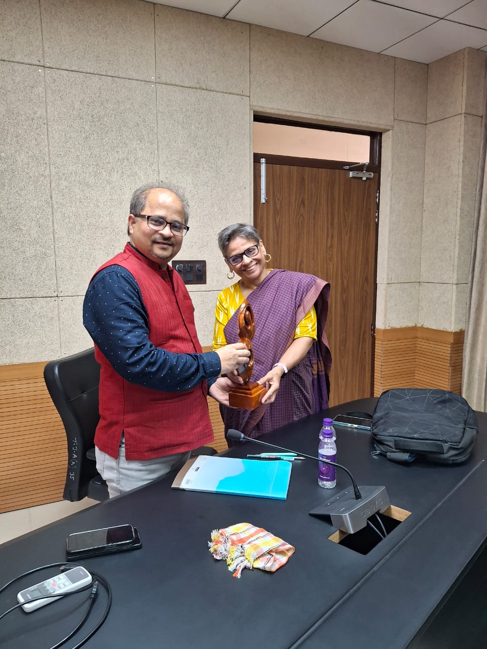 A Workshop with Doctoral Candidates of NLUT Conducted by Prof. Amita Dhanda