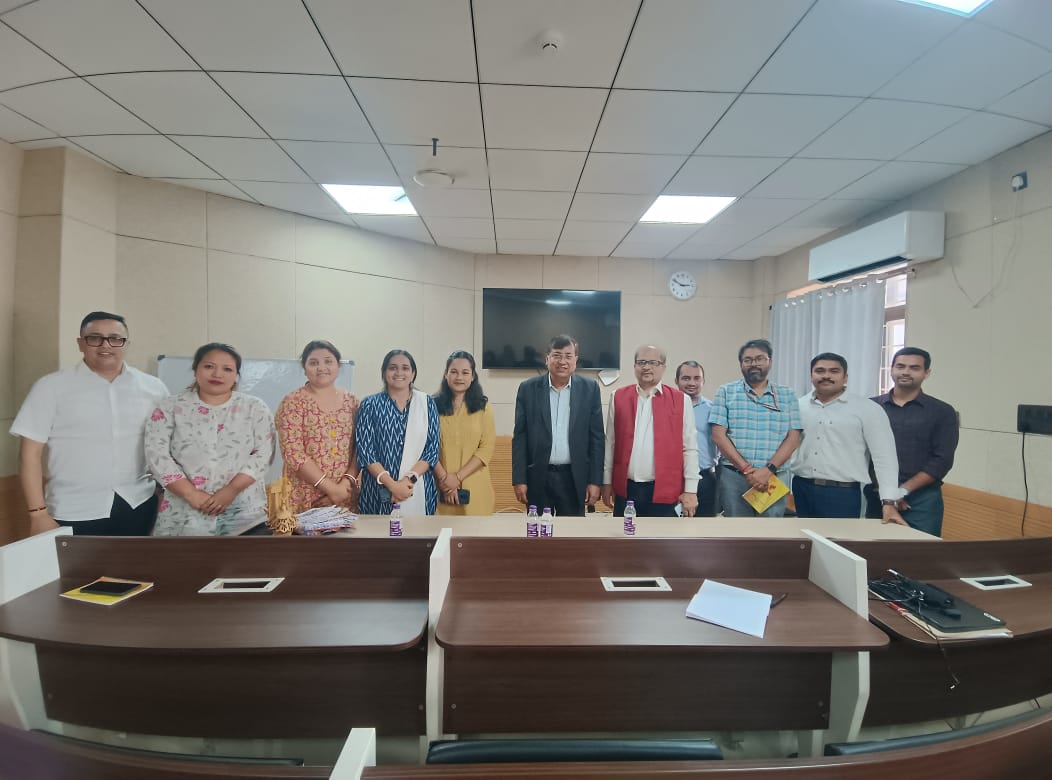Interaction of Faculty with Prof. N. K. Chakraborty, VC, WBNUJS Kolkata