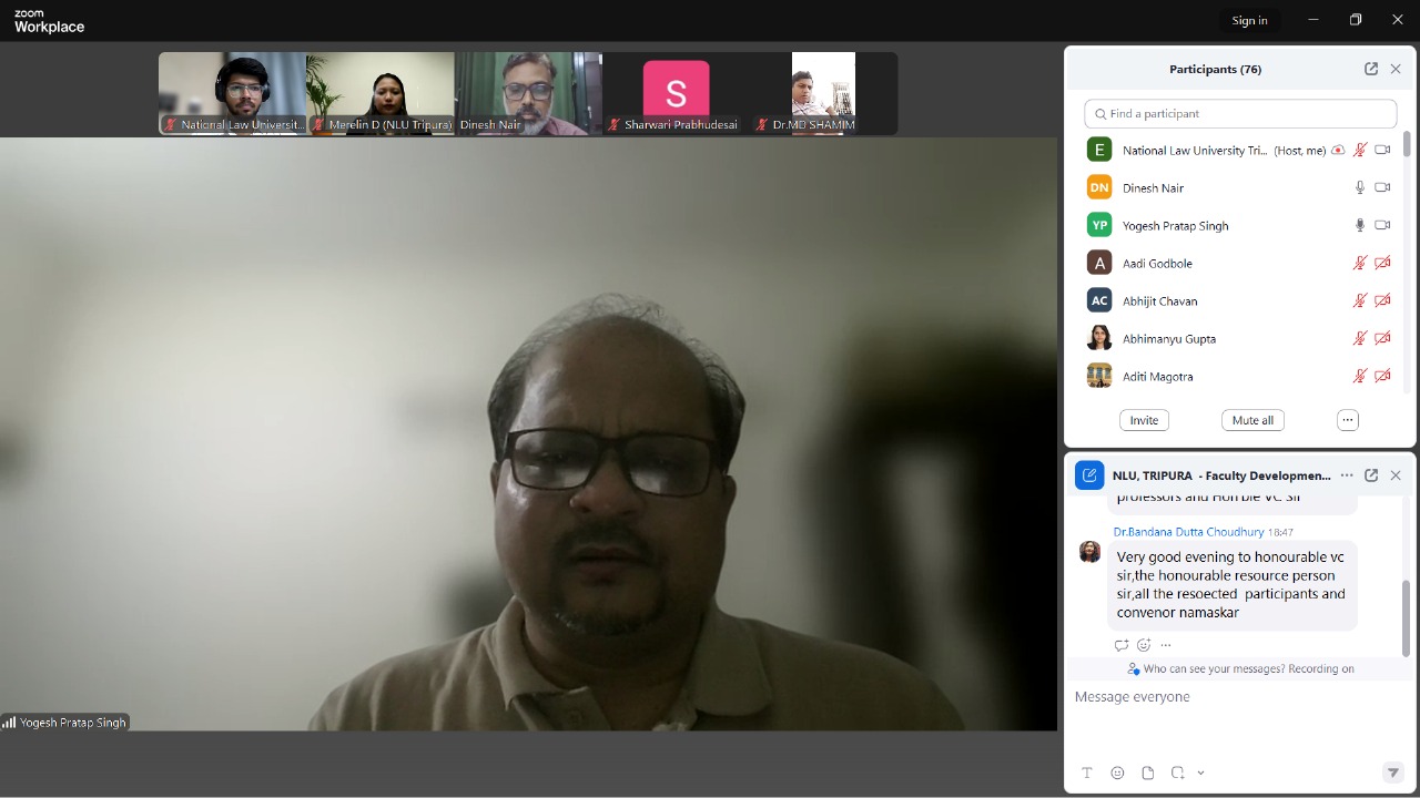 Online FDP on “Literature as a Repository of Indian Knowledge Systems: Decolonising Narratives and the Quest for Social Justice” (25th – 30th August, 2025)
