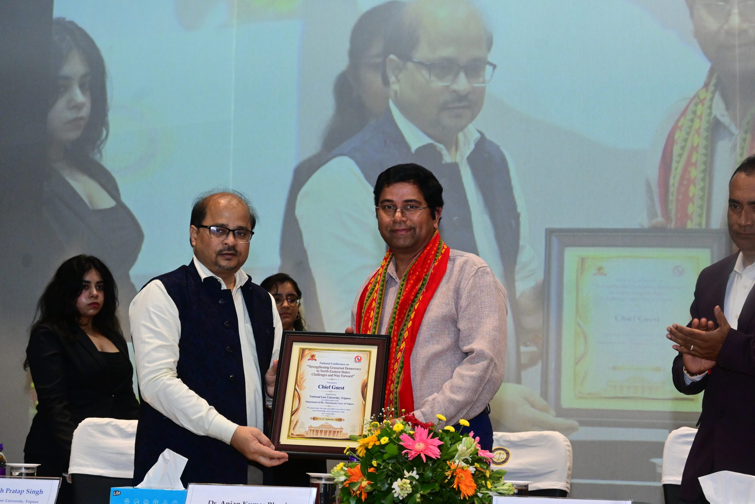National Conference on “Strengthening Grassroot Democracy in North-Eastern States: Challenges and Way Forward.”
