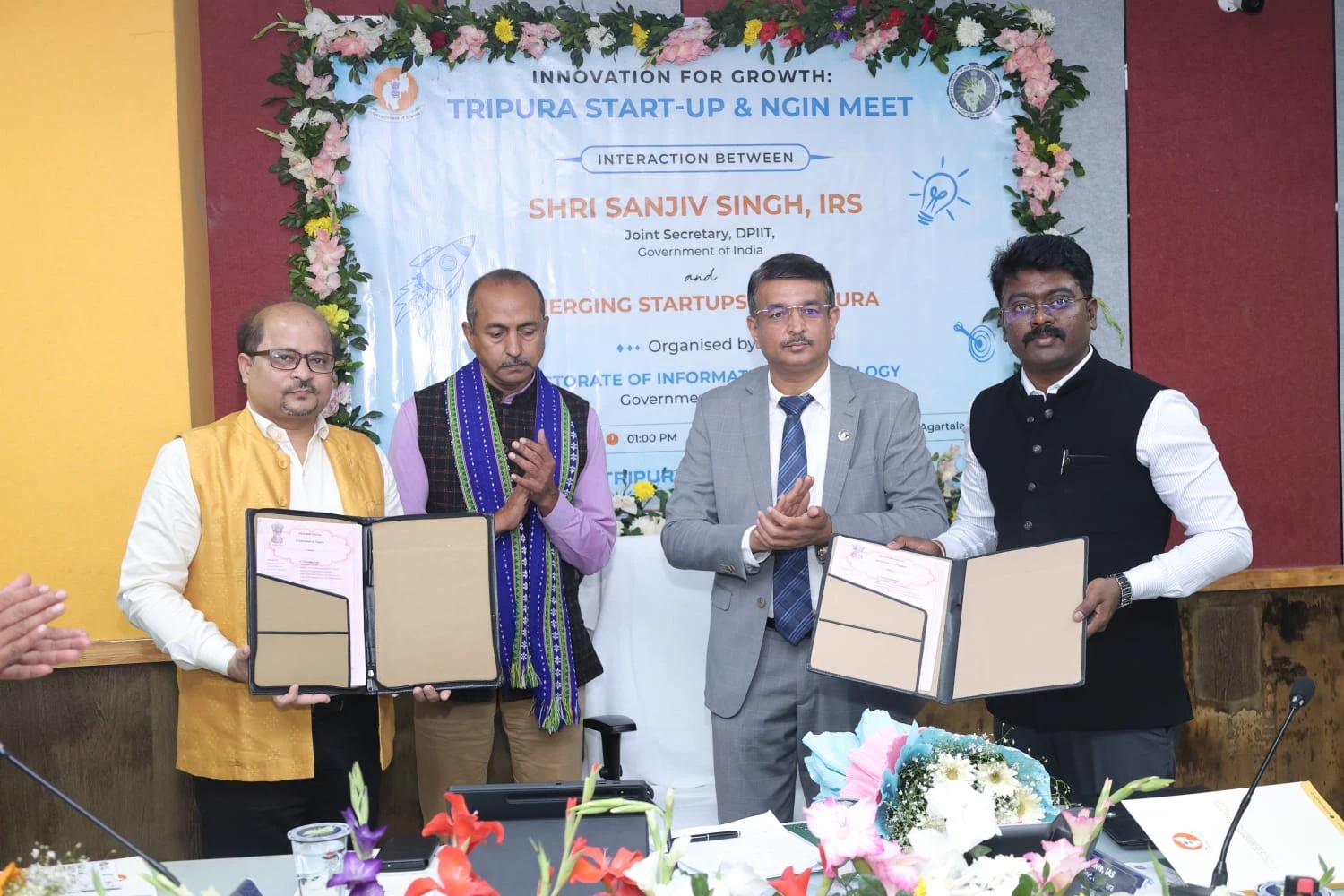 NLU Tripura Signs MoU with Directorate of IT