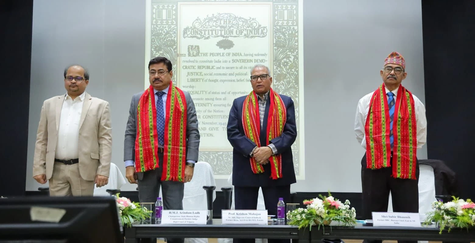 NLU Tripura celebrated the 75th Constitution Day